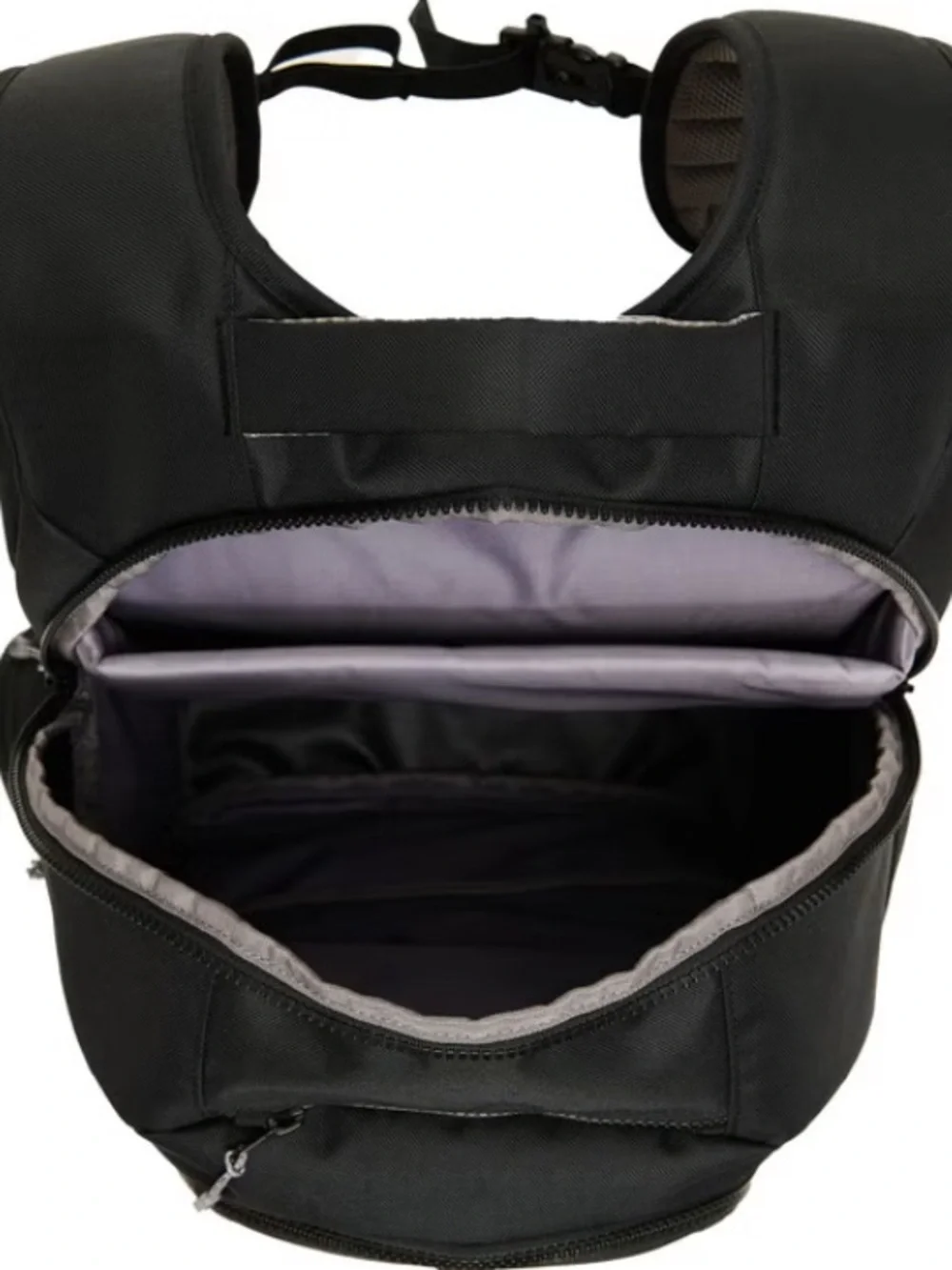 NEW LOLE BLACK QUILTED BACKPACK